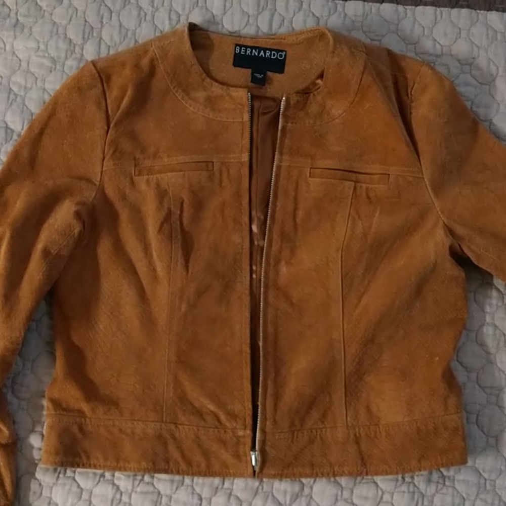 Women's leather jacket